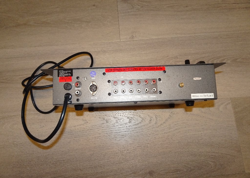 Soundcraft Conrad SA-100 Stereo Mixer + orig. doos (vintage), Ophalen of Verzenden, Gebruikt, Microfooningang