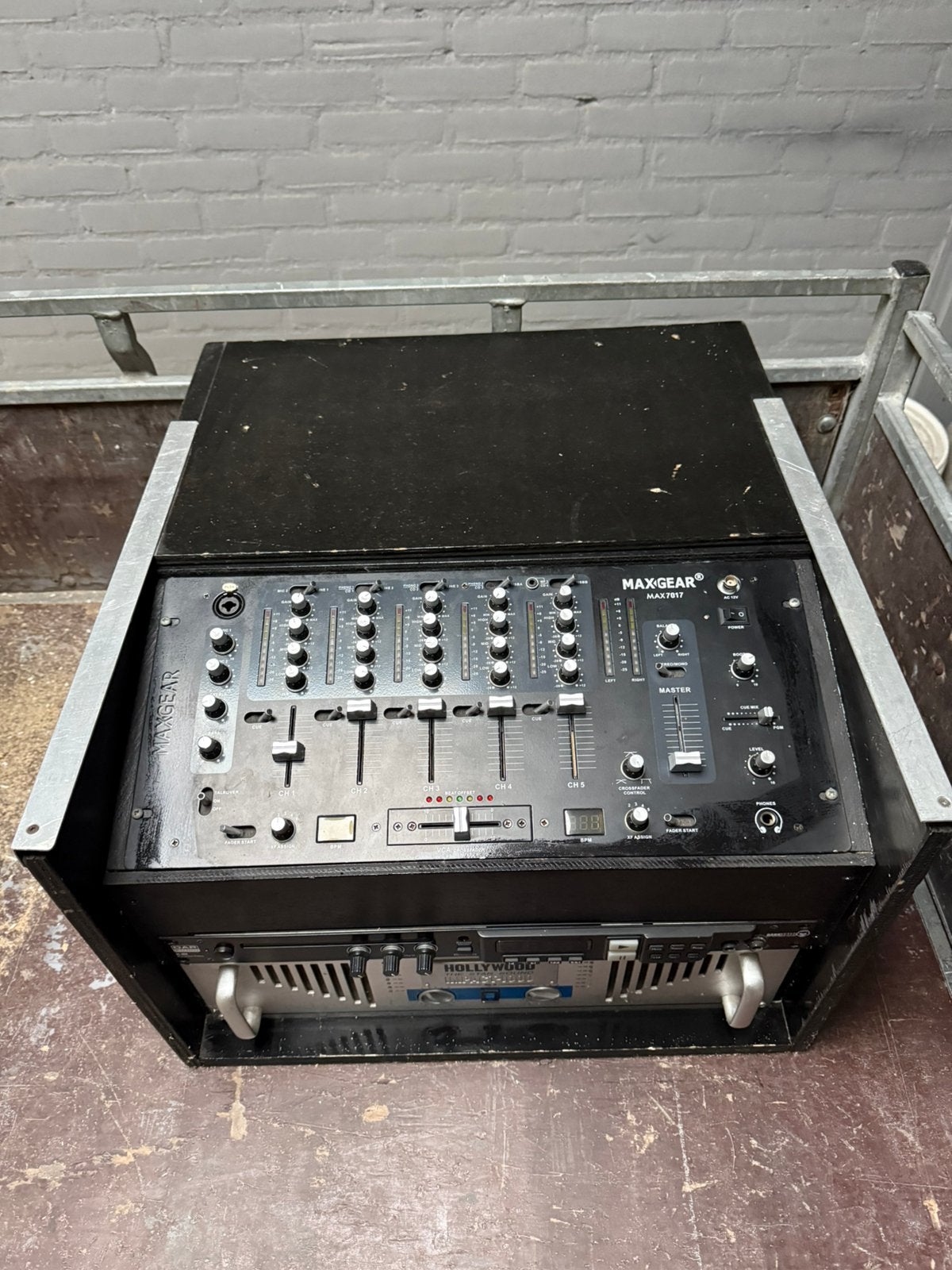 Hollywood / Maxgear / DAP DJ geluidsinstallatie, Ophalen, Gebruikt, Minder dan 500 watt