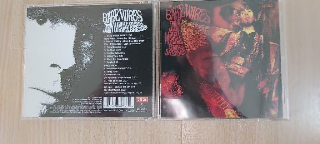 John Mayall Barewires CD (Jon Hiseman,Dick Heckstall Smith), Ophalen of Verzenden, Zo goed als nieuw, Pop
