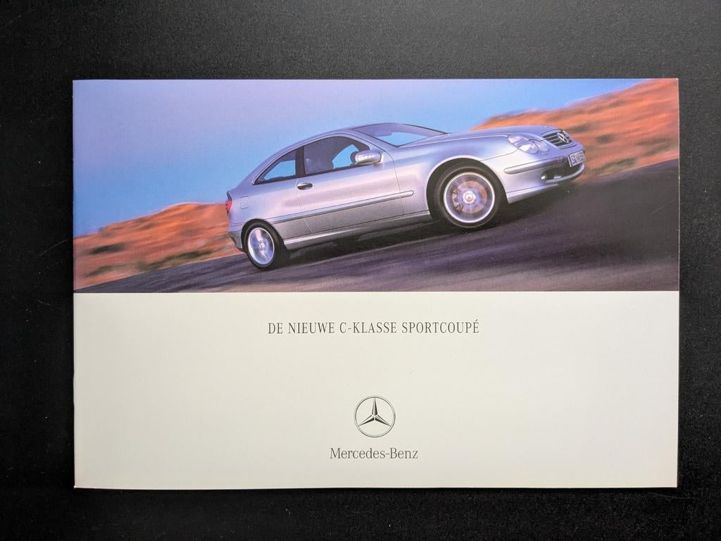 Brochure MERCEDES-BENZ C-Klasse Sportcoupé (CL203) 2000, Ophalen of Verzenden, Zo goed als nieuw, Mercedes