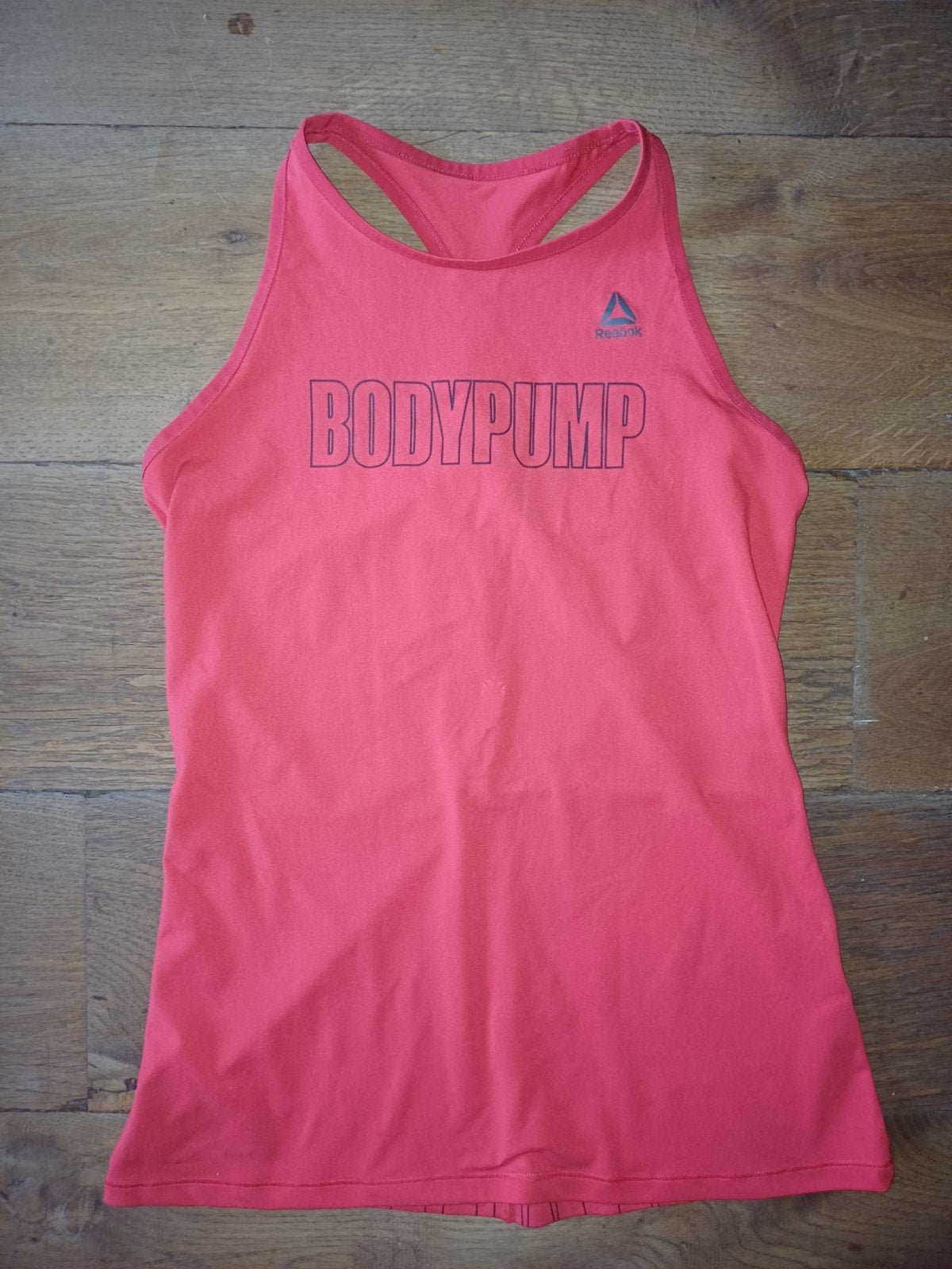 Originele rode REEBOK sporttop mt M/38 zgan, Kleding | Dames, Maat 38/40 (M), Ophalen of Verzenden, Rood, Fitness of Aerobics