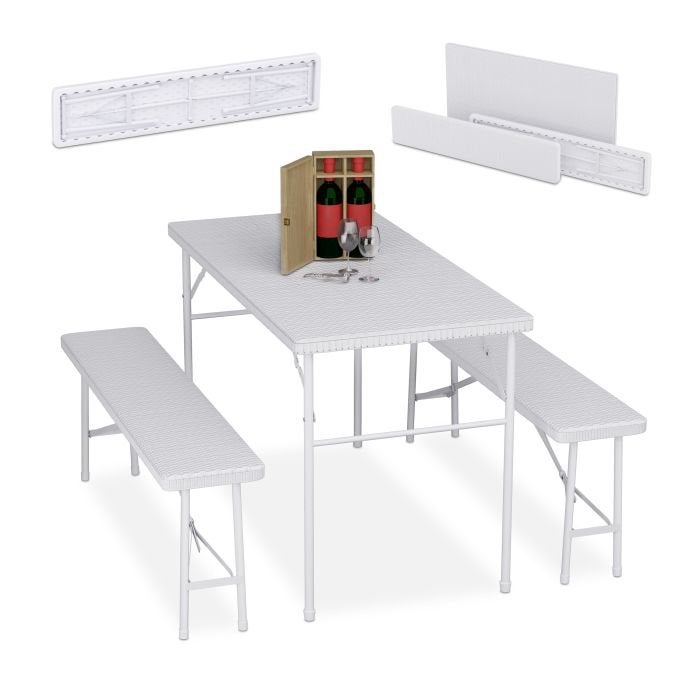 Biertafel met banken, Tuin en Terras, Picknicktafels, Ophalen, Hrlmond / Someren, Nieuw, Babijgandel@gmail.com