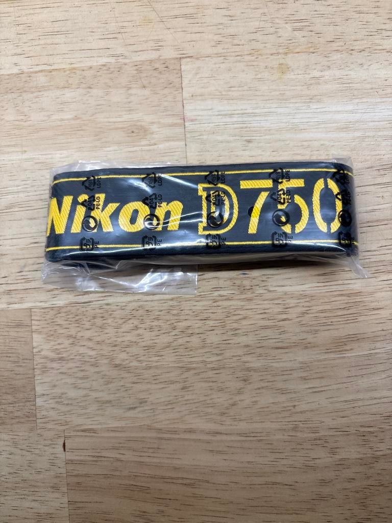 Nikon D750 camera riem, Ophalen of Verzenden, Nieuw, Overige typen