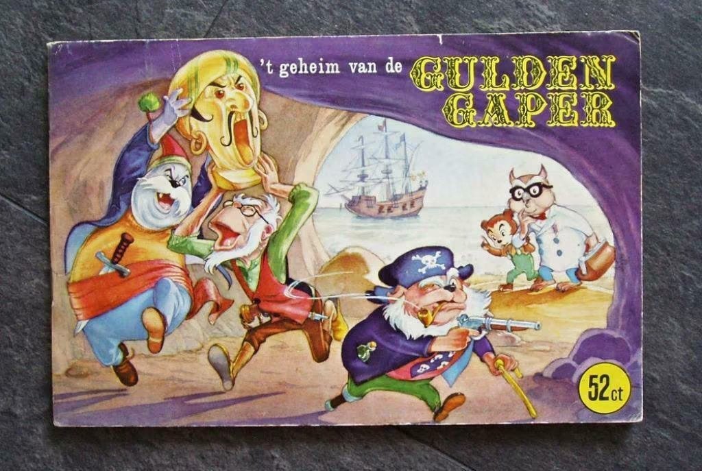 Bommel en Tom Poes - 't Geheim van de gulden gaper - Toonder, Verzenden, Olivier B, Bommel en Tom Poes, Zo goed als nieuw, Boek of Spel