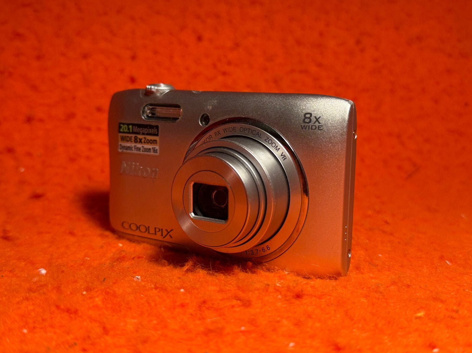 Nikon Coolpix S3600 – Mooie staat – Inclusief oplader, Ophalen of Verzenden, A, A, A