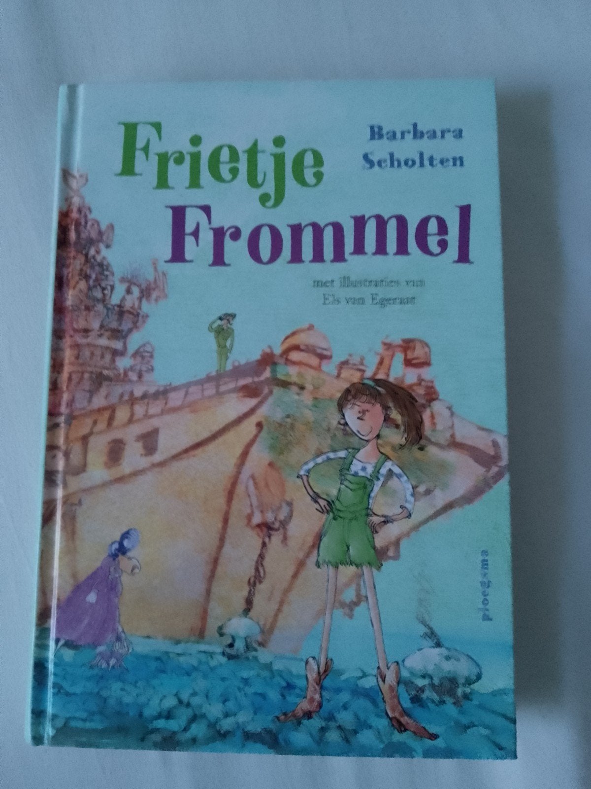 Frietje Frommel - Barbara Scholten (Kinderboek), Ophalen of Verzenden, Zo goed als nieuw, Barbara Scholten, Fictie algemeen