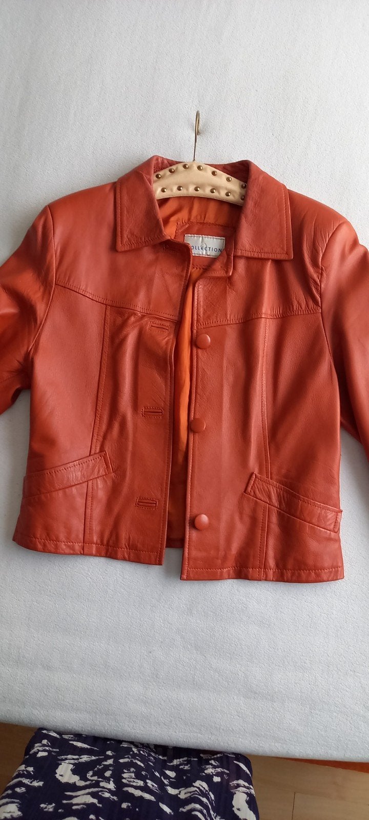 jasje bruin leer Collection, Maat 38/40 (M), Bruin, Ophalen of Verzenden, Jasje