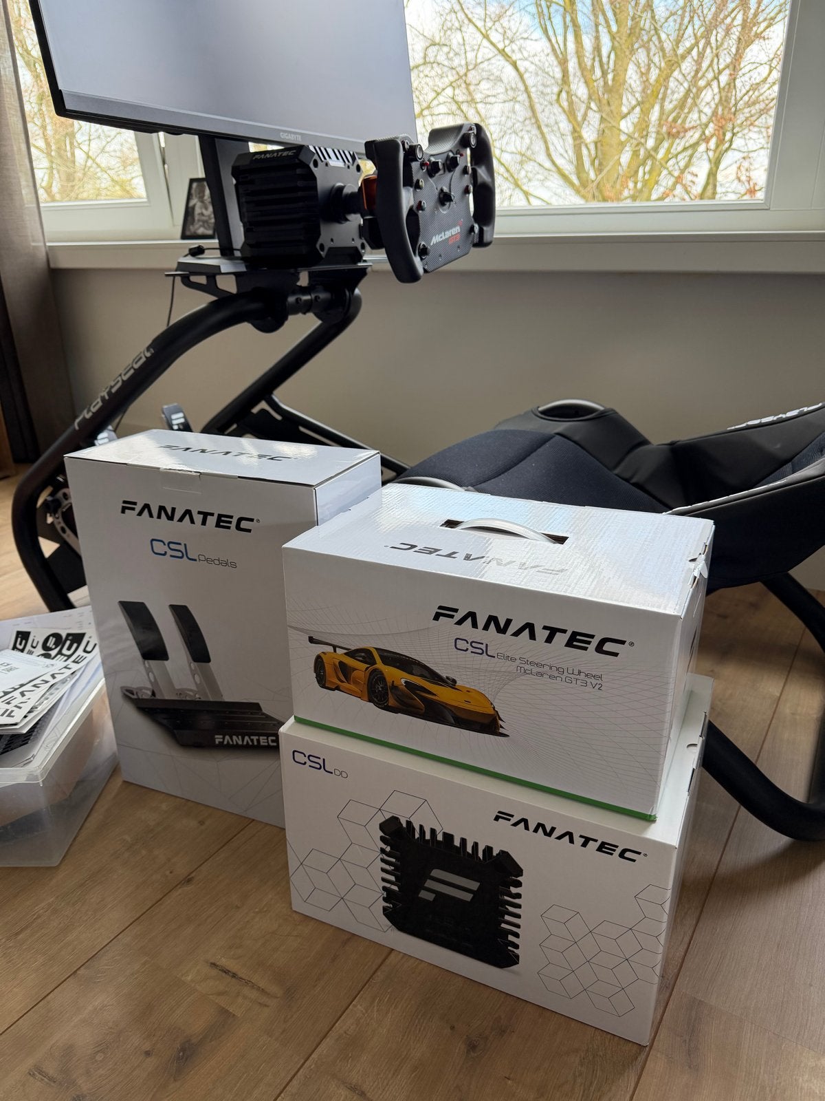 Fanatec Sim Racing Setup - CSL DD, McLaren GT3 V2,. ZGAN!, Ophalen of Verzenden, Overige merken, Zo goed als nieuw