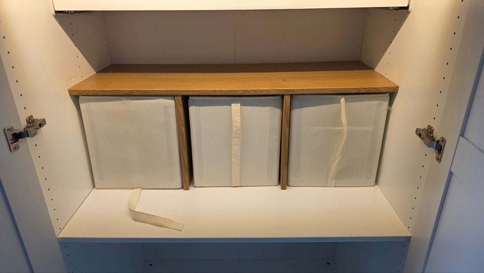 IKEA PAX kast verdeler met bakken, Ophalen