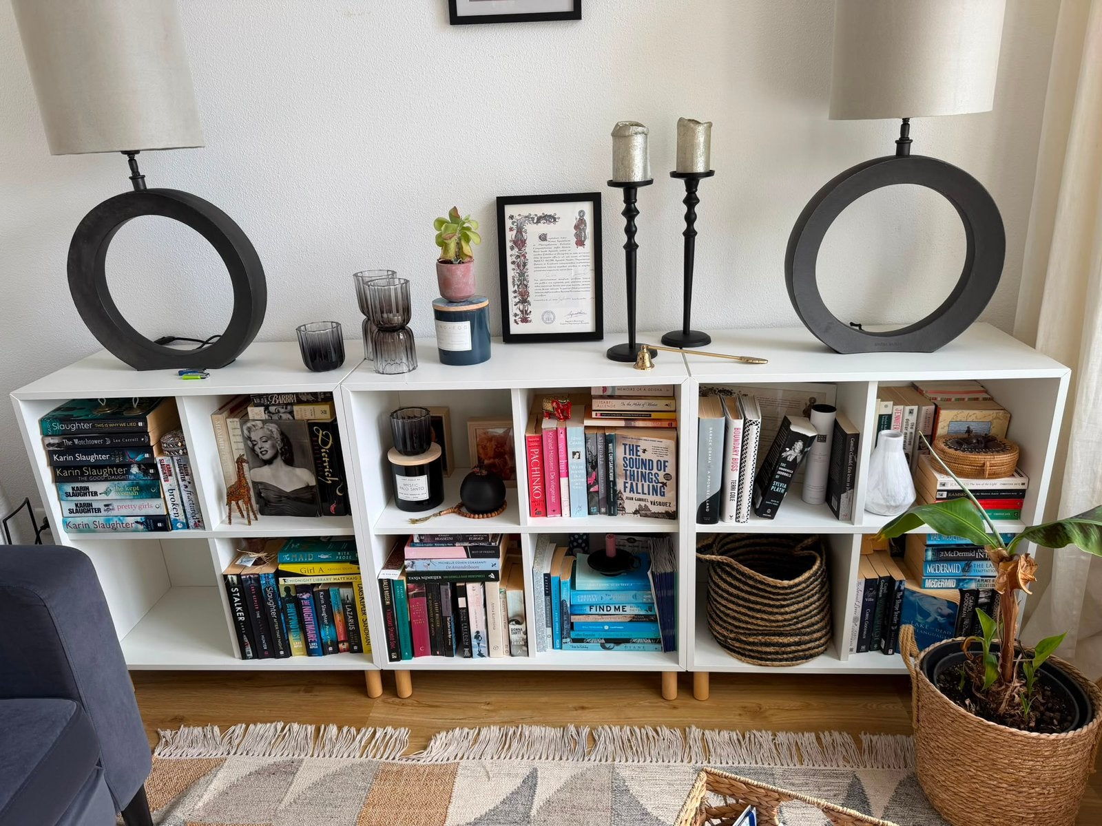 Ikea boekenkast, Huis en Inrichting, Kasten | Wandmeubels, Ophalen, Gebruikt, Minder dan 150 cm, 150 tot 200 cm