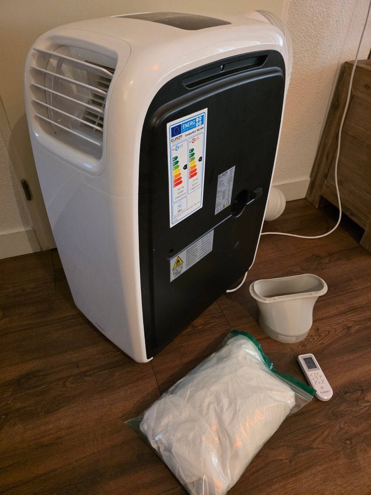 Eurom CoolPerfect 180 WiFi Mobiele Airco 18000BTU, Witgoed en Apparatuur, Airco's, Ophalen, 3 snelheden of meer, 100 m³ of groter