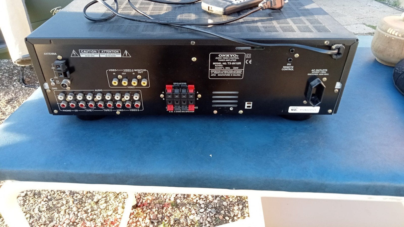 Onkyo TX-8510R Audio Video Control Tuner Versterker, Gebruikt, Ophalen of Verzenden, 60 tot 120 watt, Stereo