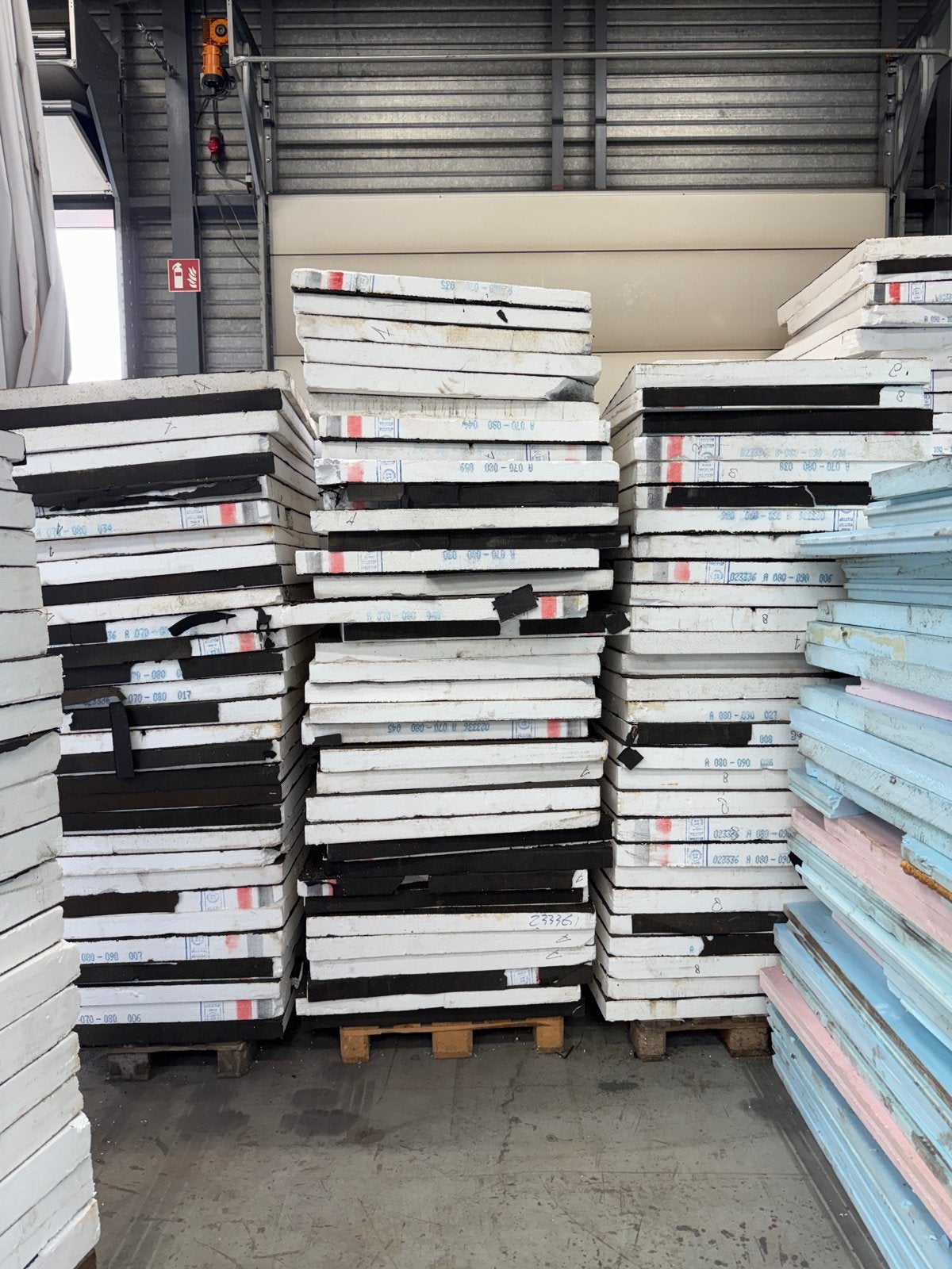 Gebruikte Tempex platen 6-10cm dik, ca. 450m², Dakisolatie, Gebruikt, Ophalen of Verzenden, Nvt