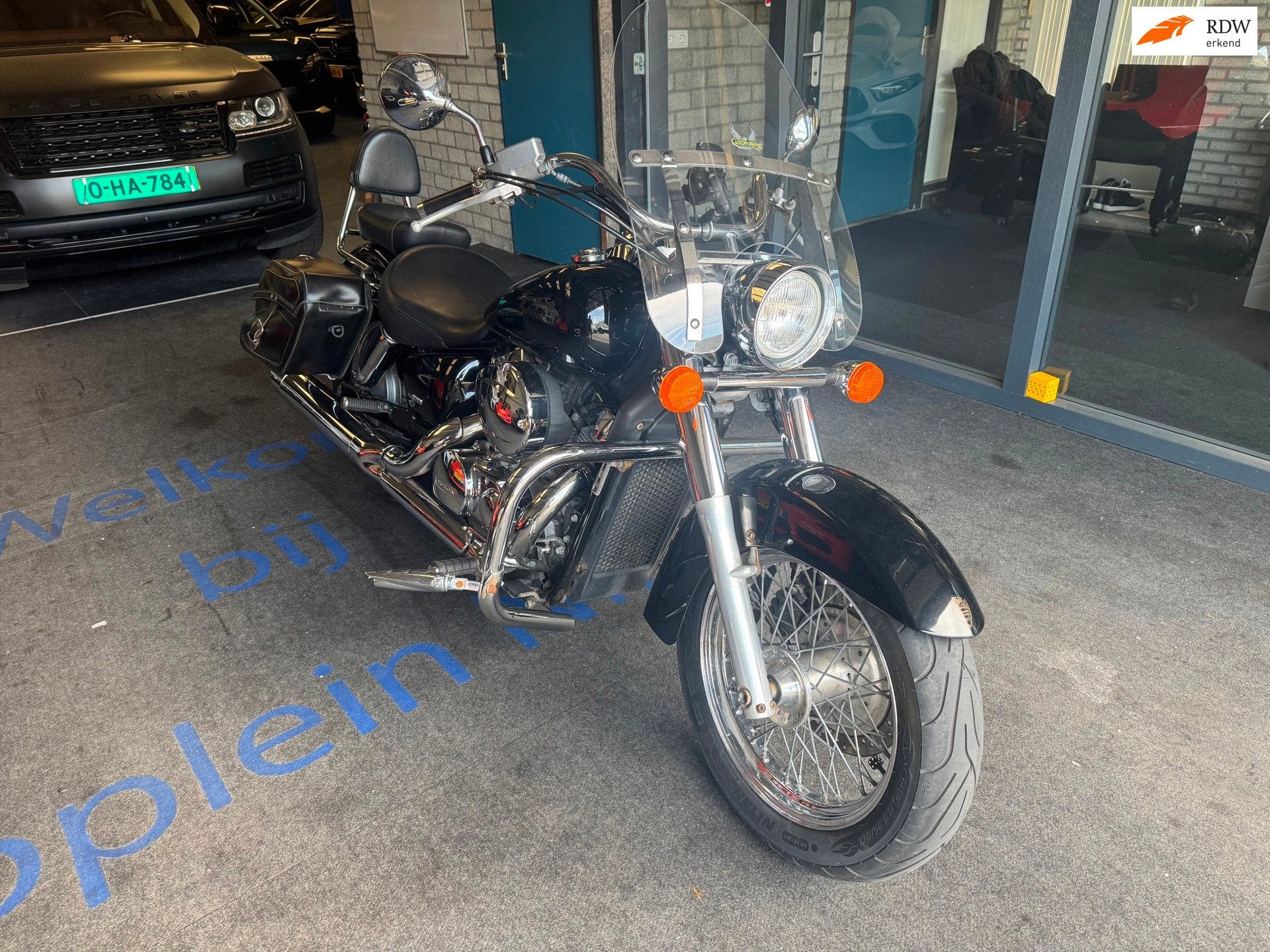 Honda Chopper VT 750C Shadow ACE Cardan Windscherm Voetsteun, 745 cc, Chopper, Bedrijf, Edisonstraat 25
3861NE  NIJKERK, NL