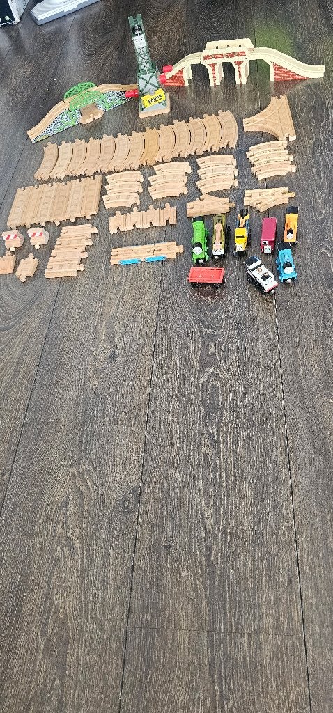 Thomas de trein Hout Set 2, Kinderen en Baby's, Ophalen of Verzenden, Gebruikt