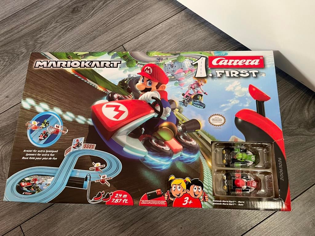 Mario kart my first carrera, Ophalen, Zo goed als nieuw, Elektrisch, Carrera