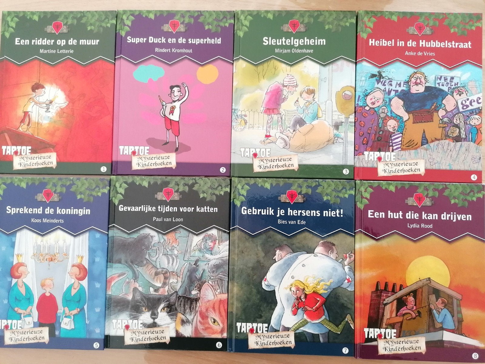 Mysterieuze Kinderboeken Reeks - 8 Stuks (Taptoe), Ophalen of Verzenden, Zo goed als nieuw, Diverse auteurs, Fictie algemeen