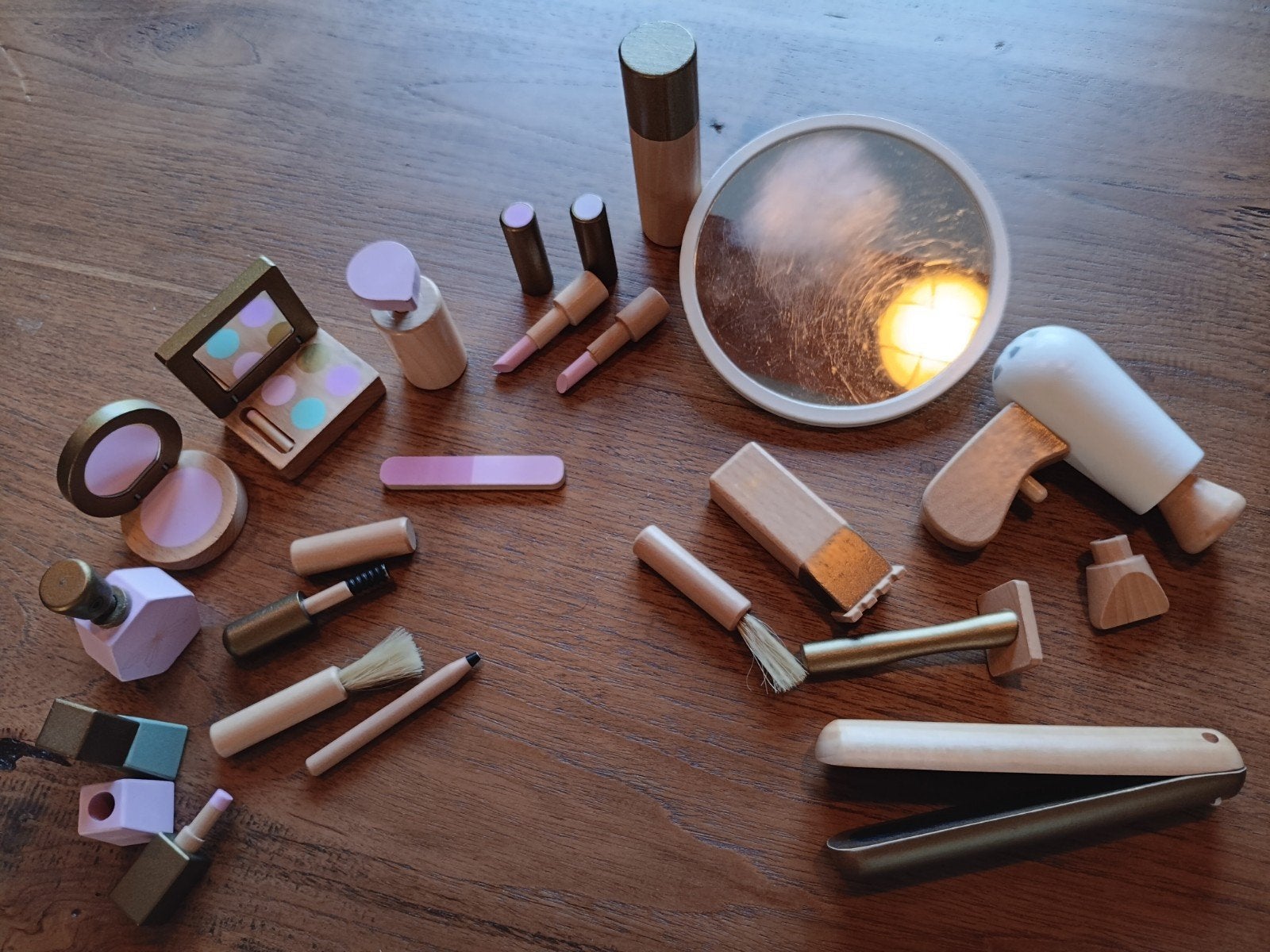 By Astrup houten make up en kappersset, Ophalen of Verzenden, Gebruikt, Overige typen