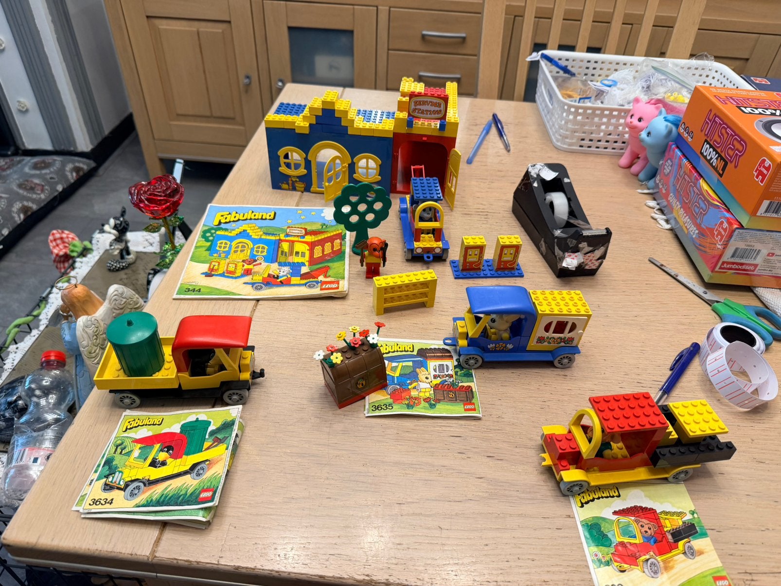 Lego fabuland 4 sets met boekjes, Ophalen of Verzenden, Zo goed als nieuw