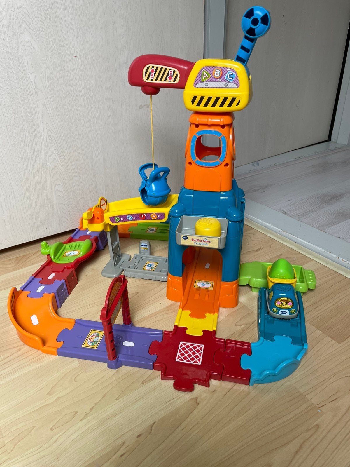 V tech toet toet hijskraan, Kinderen en Baby's, Speelgoed | Vtech, Ophalen of Verzenden, Gebruikt, 2 tot 4 jaar