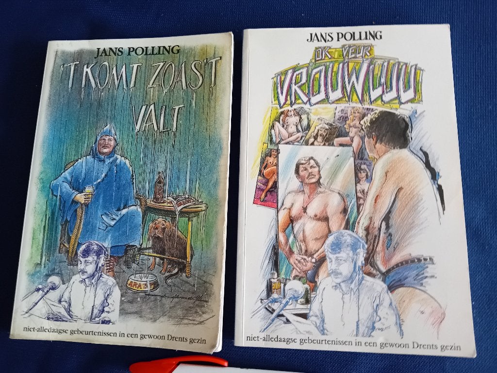 2 boekjes Jans Polling, Boeken, Ophalen of Verzenden, Gelezen