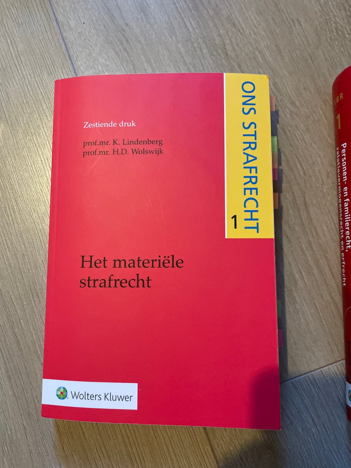Ons Strafrecht 1: Het materiële strafrecht (26e druk), Ophalen of Verzenden, Gamma, Zo goed als nieuw, HBO