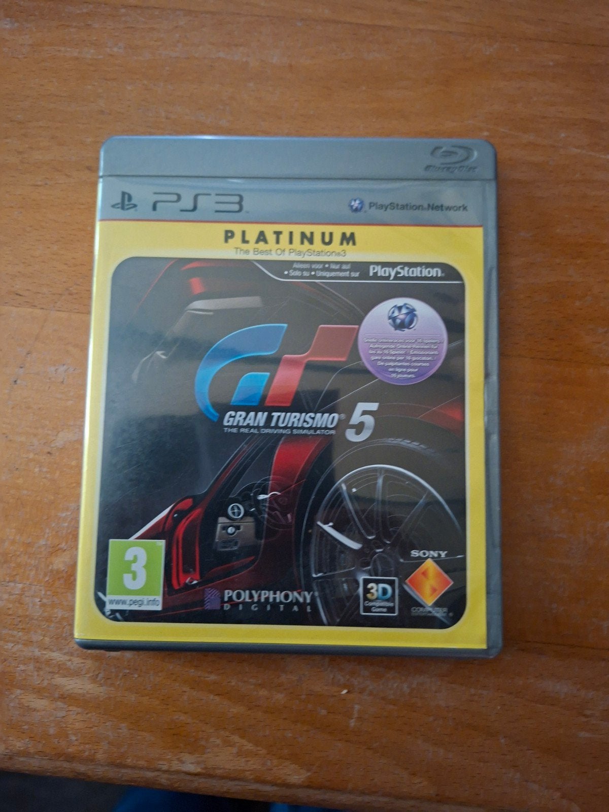 Gran Turismo 5 Platinum PS3 Game - Race Simulator, Spelcomputers en Games, Online, Gebruikt, 1 speler, Racen en Vliegen