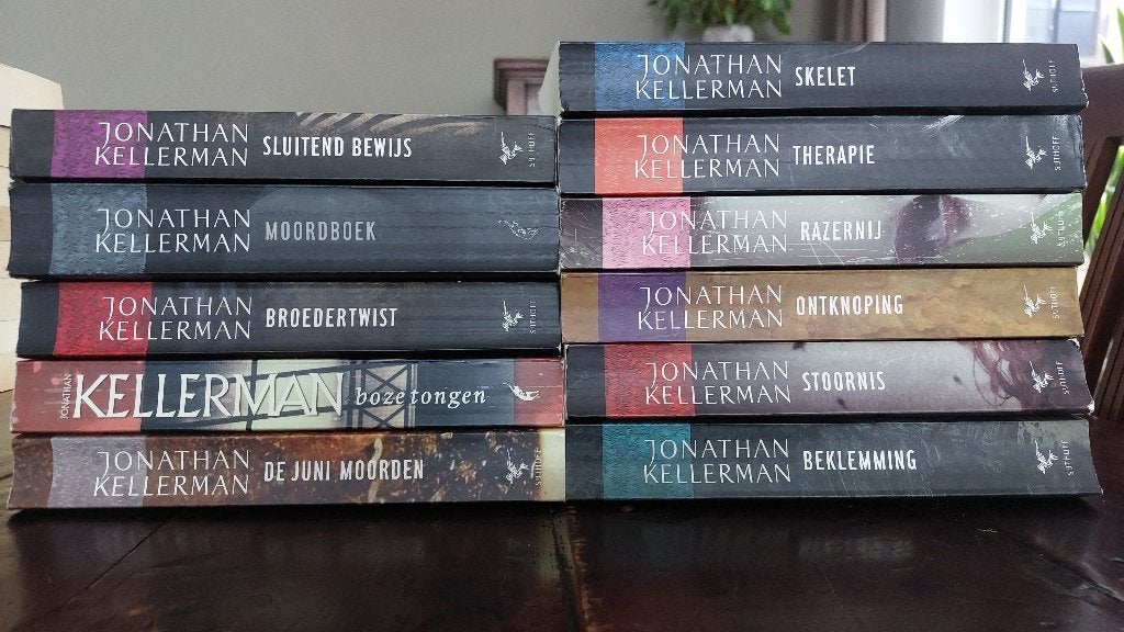 33 Boeken van Jonathan Kellerman, Ophalen of Verzenden, Gelezen, Populaire fictie