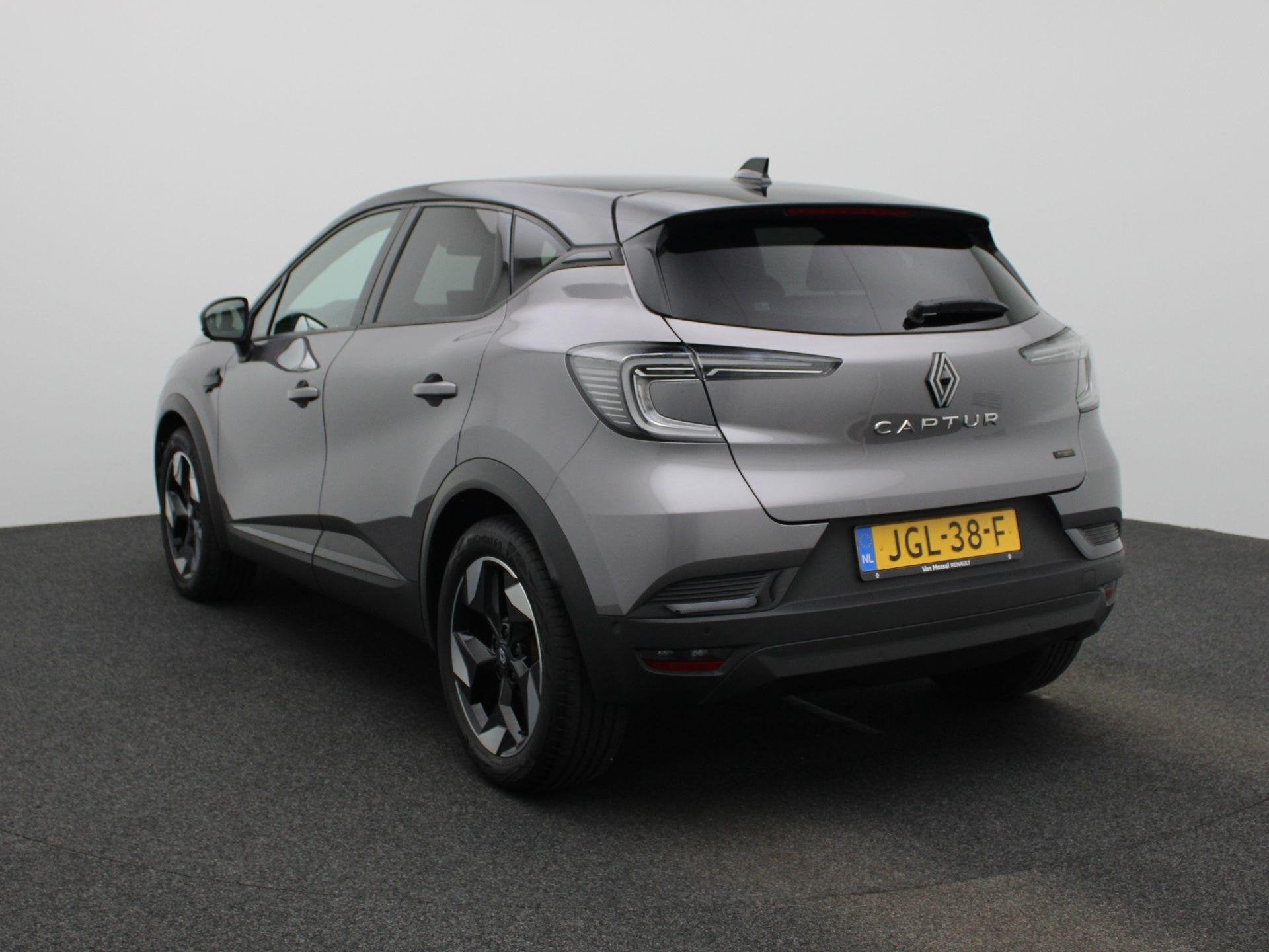 Renault Captur 1.8 E-Tech full hybrid 160 techno | Navigatie, 4 cilinders, Leder en Stof, Origineel Nederlands, Bedrijf