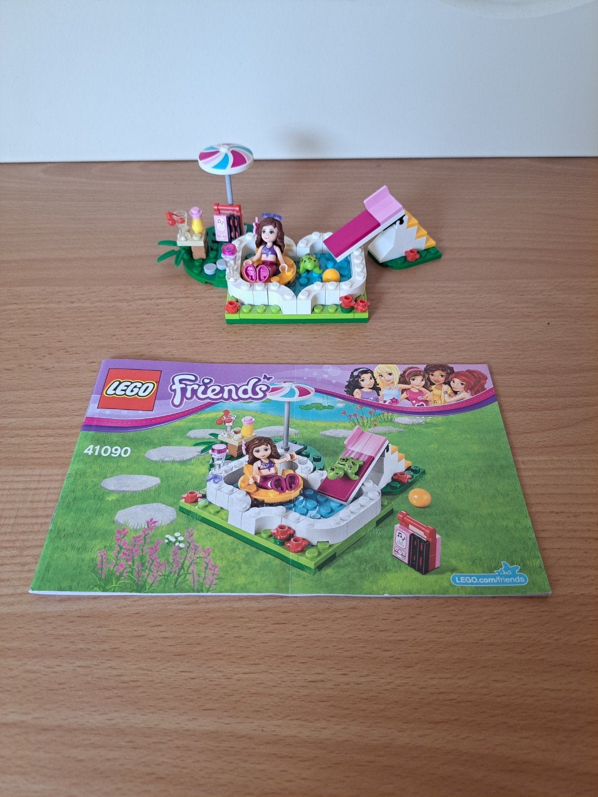 Lego Friends 41090 zwembad, Ophalen, Zo goed als nieuw