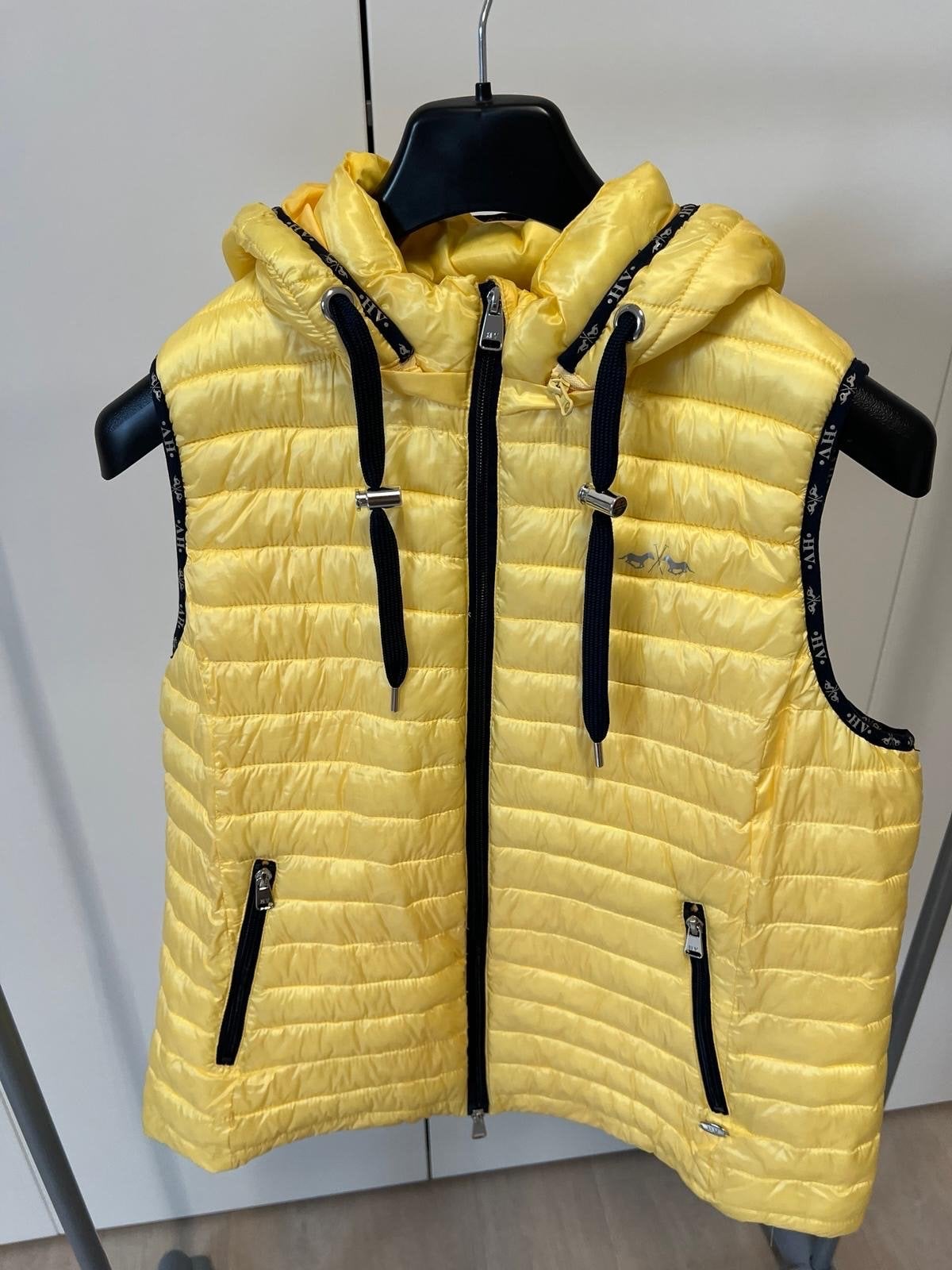 HV Society Bodywarmer Geel Maat 44 (L), Ophalen of Verzenden, Gedragen, Maat 42/44 (L), Geel