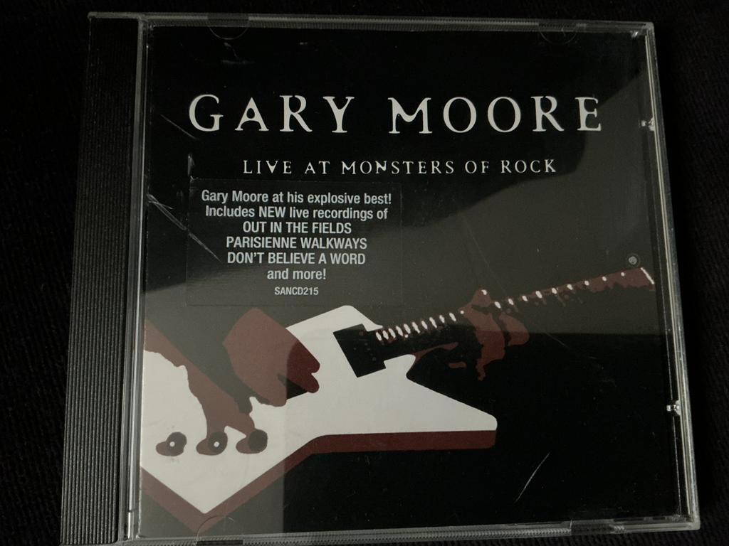 Gary Moore, Live at Monsters of Rock cd, Cd's en Dvd's, Ophalen of Verzenden, 1980 tot heden, Zo goed als nieuw, Blues