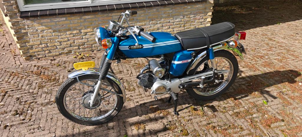 Yamaha FS 1, Fietsen en Brommers, Brommers | Oldtimers, Ophalen, Maximaal 45 km/u, Yamaha, 4 versnellingen