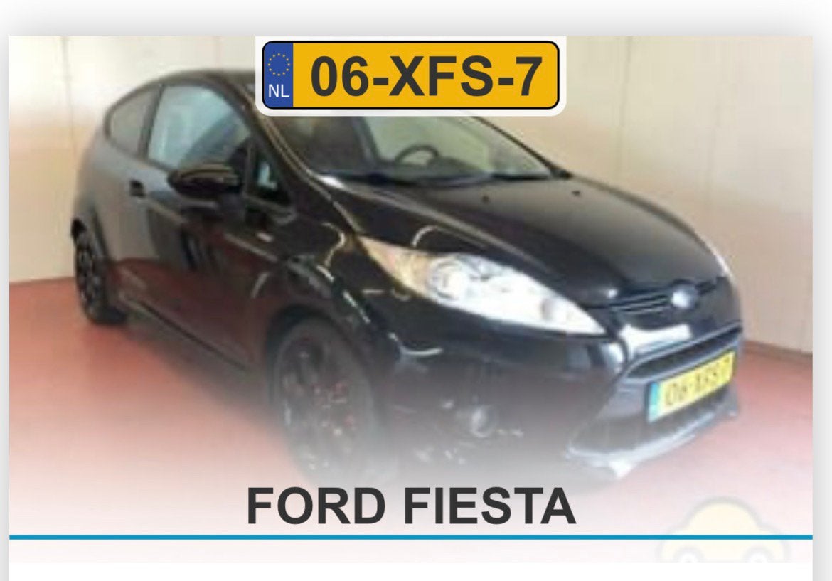 Ford Fiësta 1.6 sport ST-line Ti-vct 88KW 3DR 2012 Zwart, Auto's, 1596 cc, 31 €/maand, 4 cilinders, Zwart