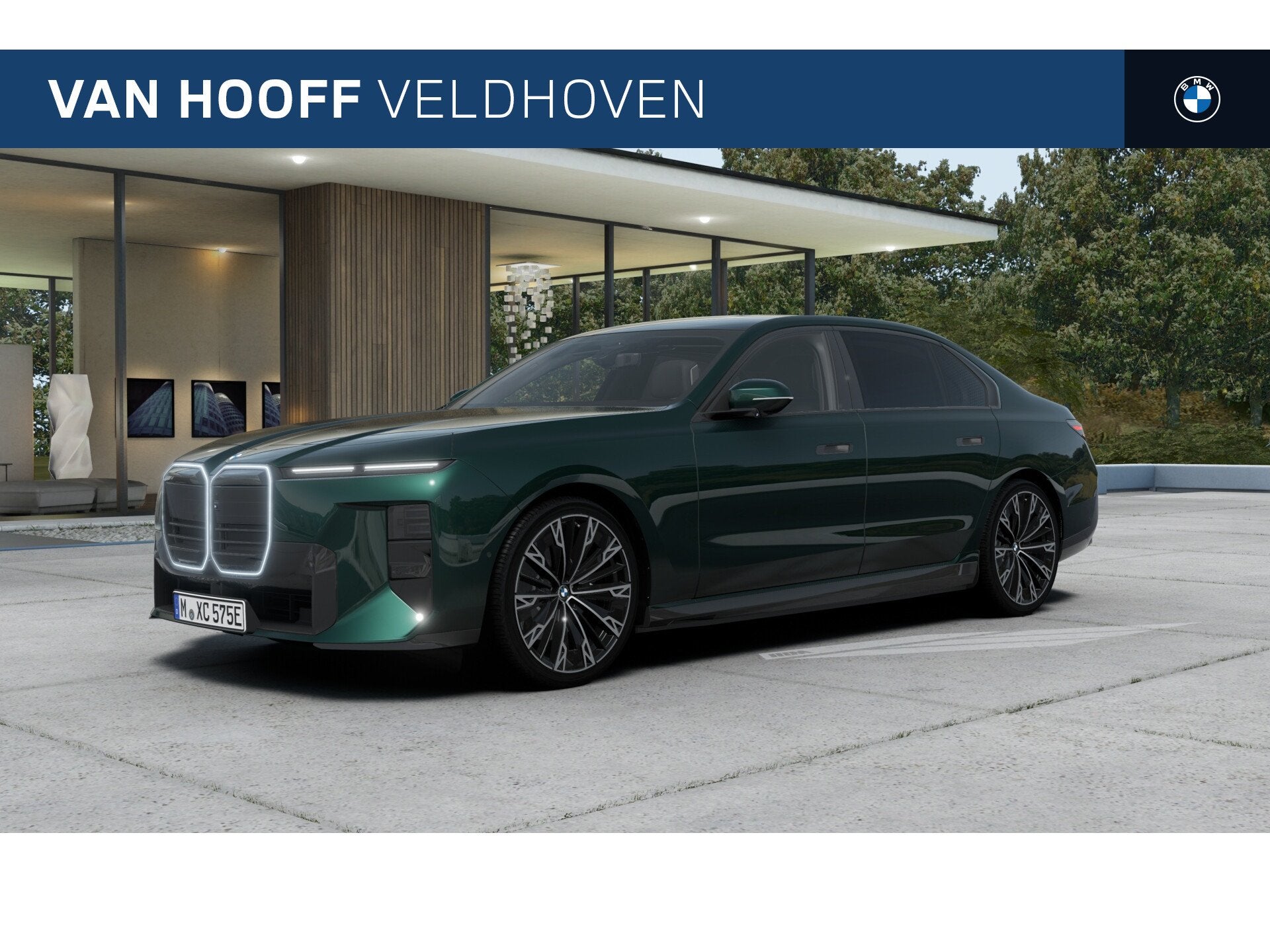 BMW i7 50 xDrive M Sport / Panoramadak Sky Lounge / Parking