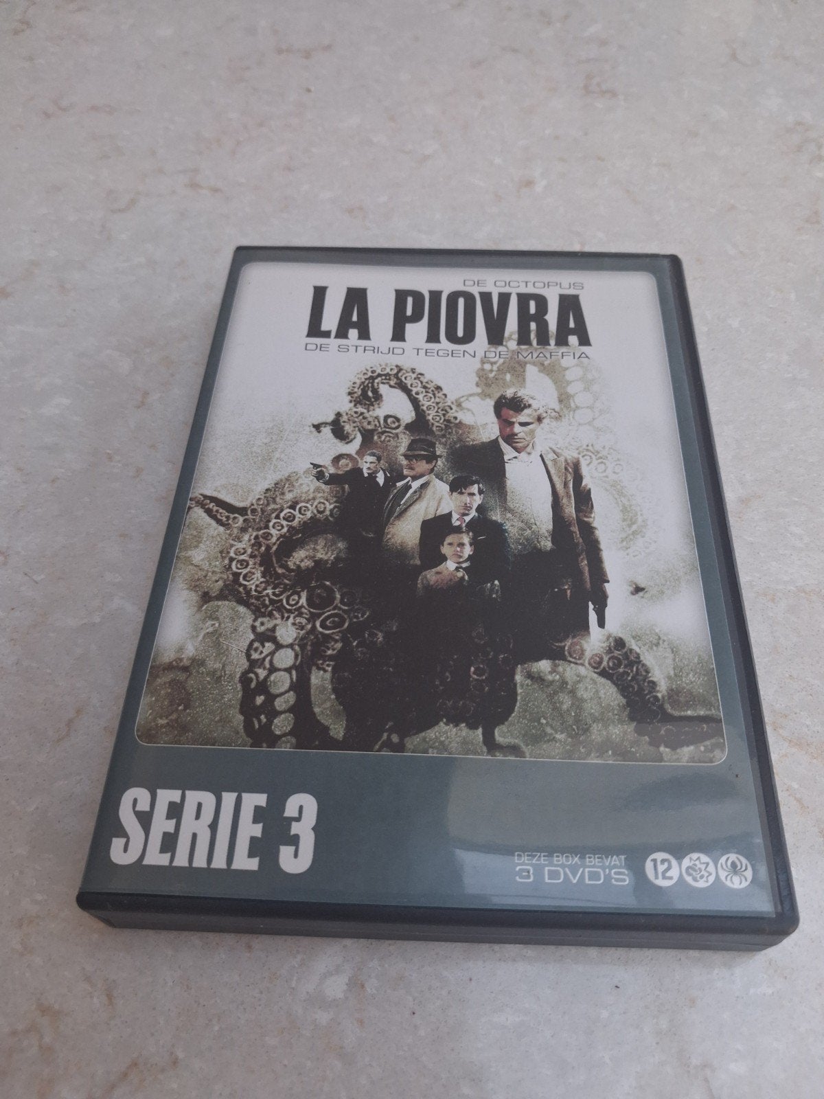 La Piovra - De Strijd Tegen De Maffia - Serie 3 (DVD), Maffia en Misdaad, Gebruikt, Nederlands, Ophalen of Verzenden
