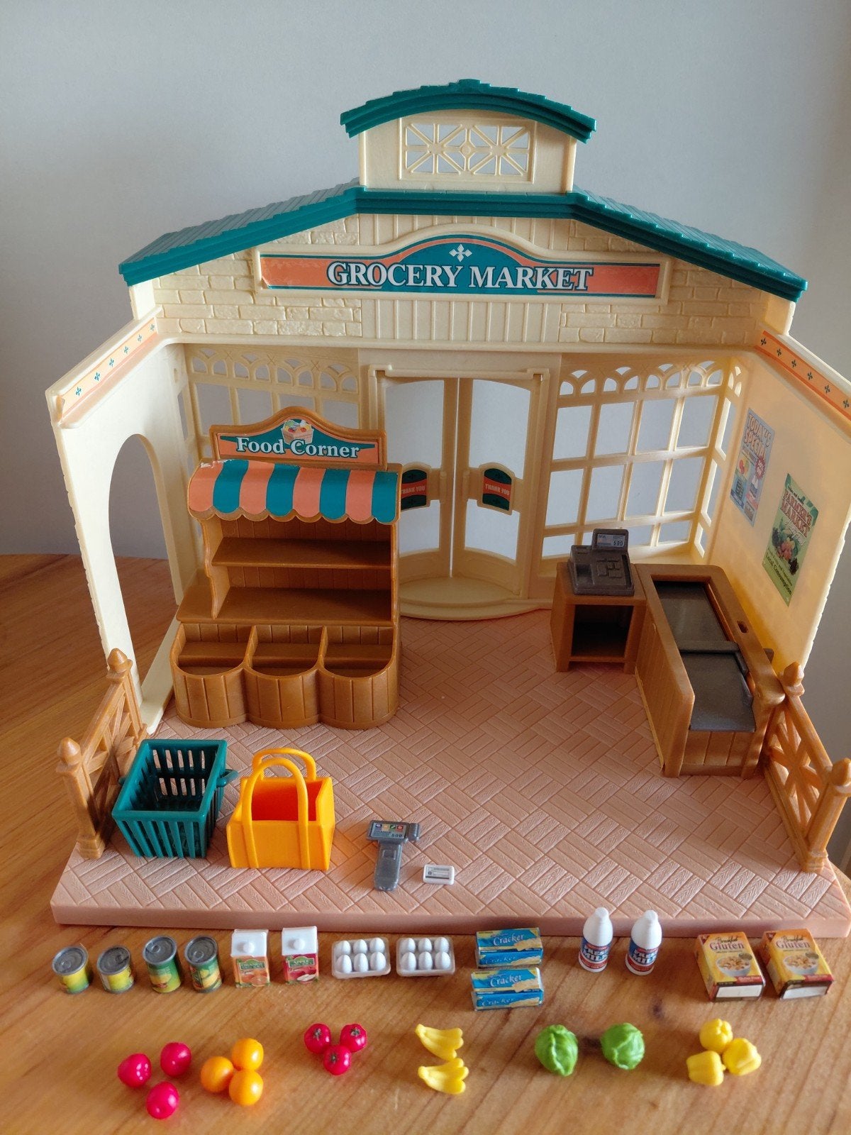 Sylvanian families grocery market/supermarkt compleet, Ophalen of Verzenden, Gebruikt, Toebehoren