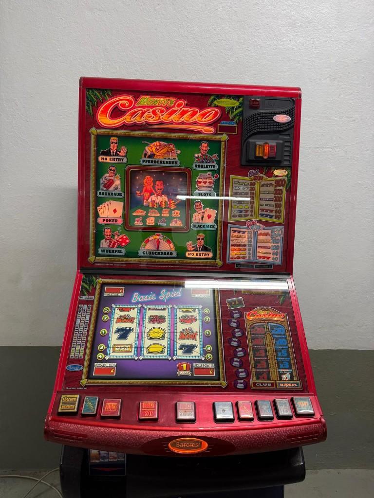 Monty's Casino Gokautomaat, Verzamelen, Automaten | Gokkasten en Fruitautomaten, Euro, Ophalen, Gebruikt, Met sleutels