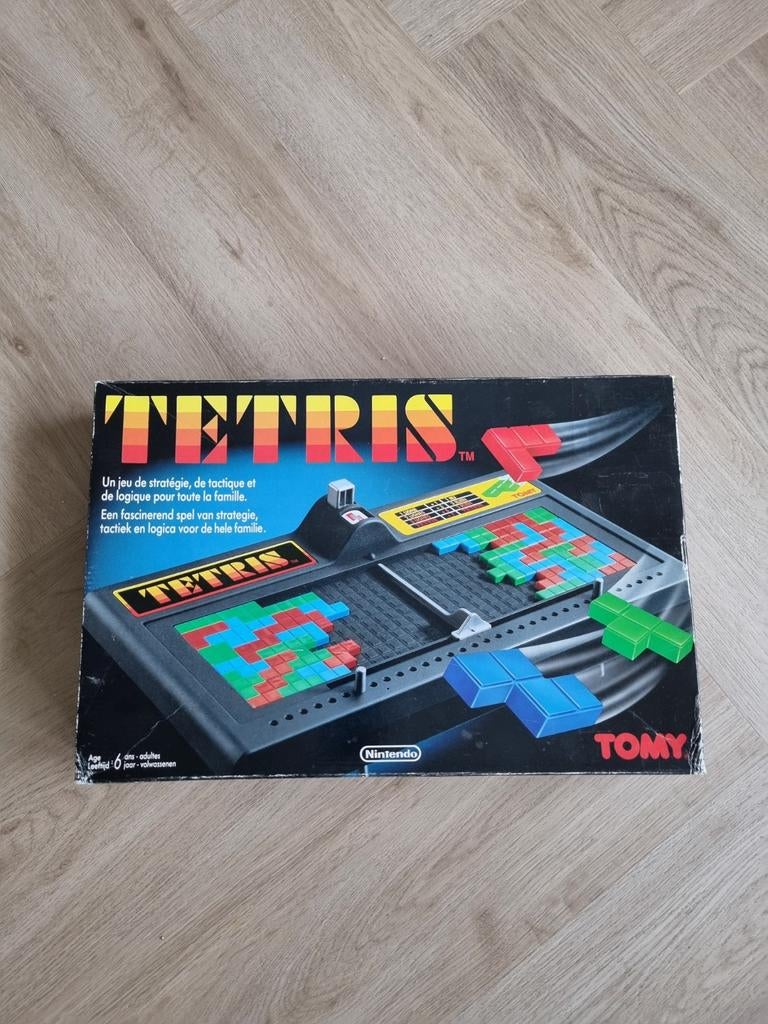 Nintendo Tetris by Tomy bordspel 1991, Spelcomputers en Games, Ophalen of Verzenden