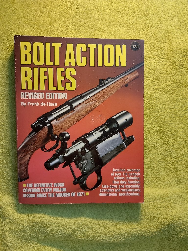 Bolt action rifles - Frank de Haas. Revised edition., Ophalen of Verzenden, Zo goed als nieuw, Overige sporten