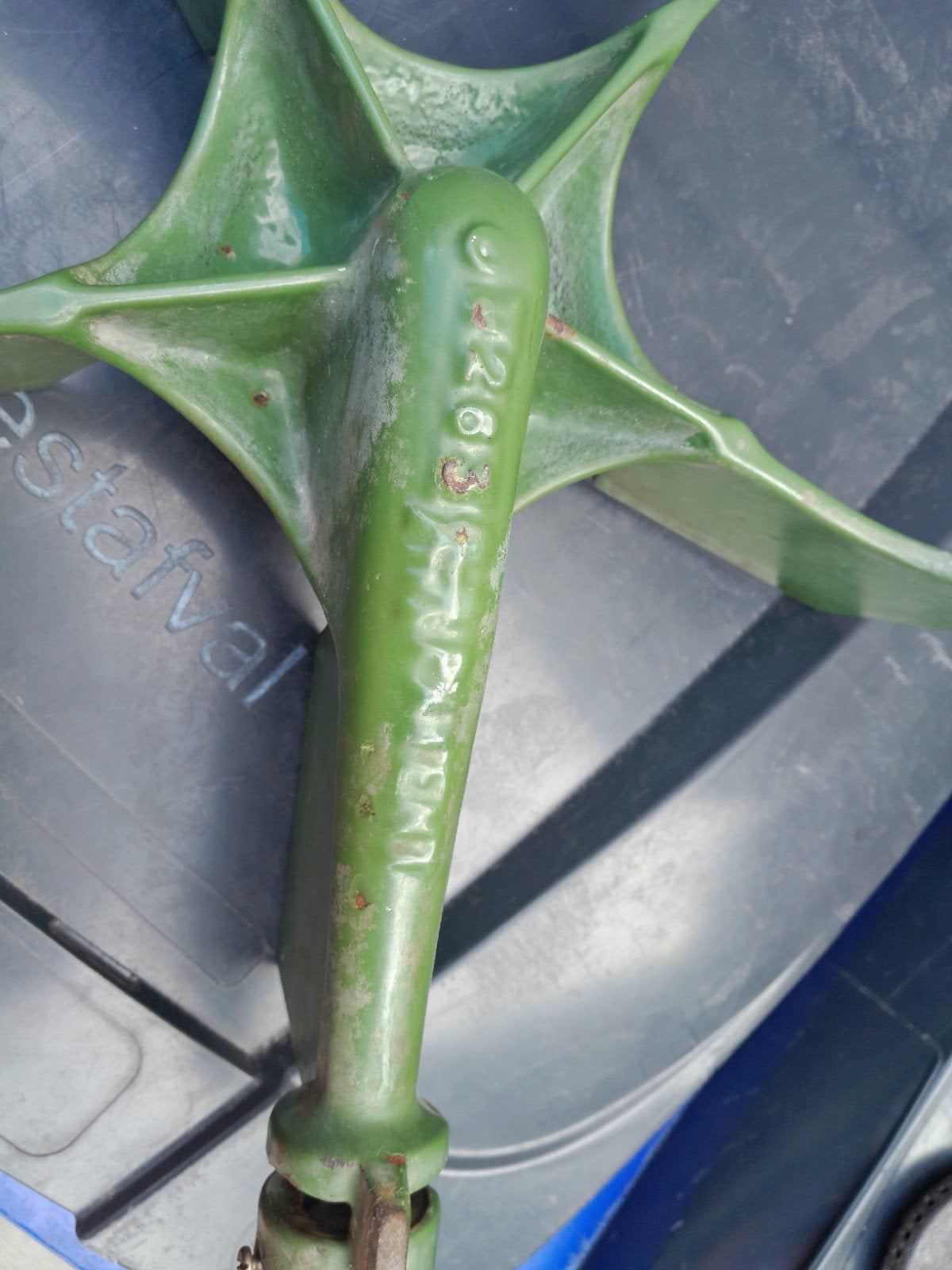 gas brander, Ophalen