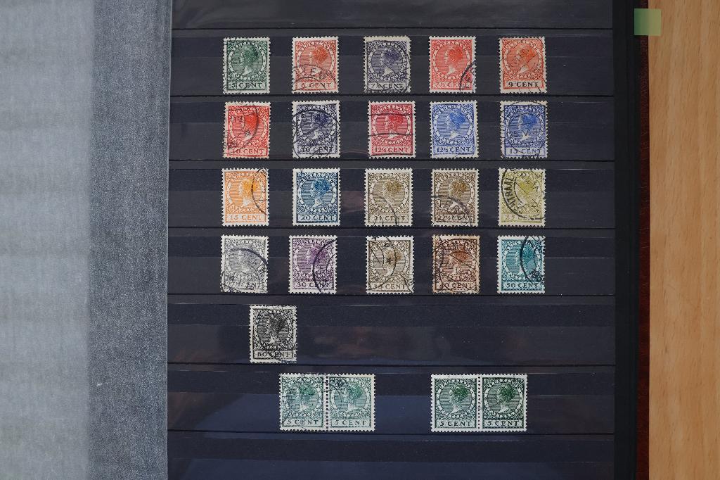 Nederland NVPH 177 t/m 198 Gestempeld, NVPH 191 ontbreekt, Postzegels en Munten, Postzegels | Nederland, Ophalen of Verzenden