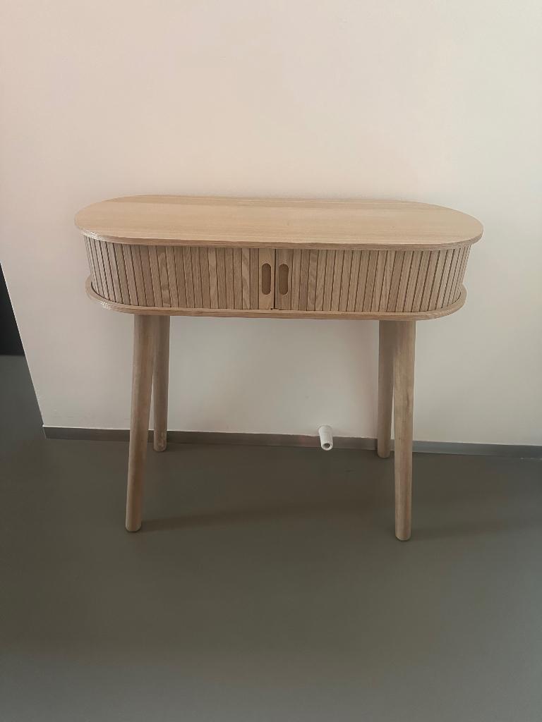 Houten Dressoir kastje Japandi 80x30x75, Ophalen, Japandi, Grenenhout, Nieuw