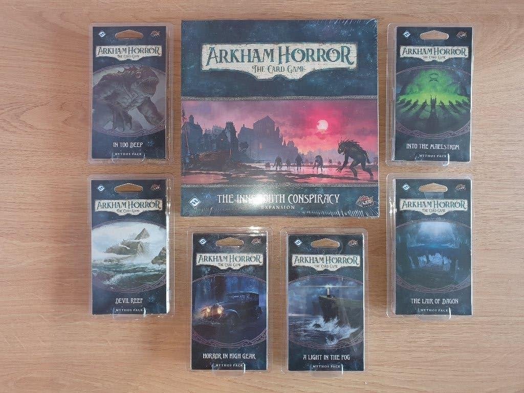 Arkham Horror - The Innsmouth Conspiracy, Een of twee spelers, Ophalen of Verzenden, Nieuw, Fantasy Flight Games