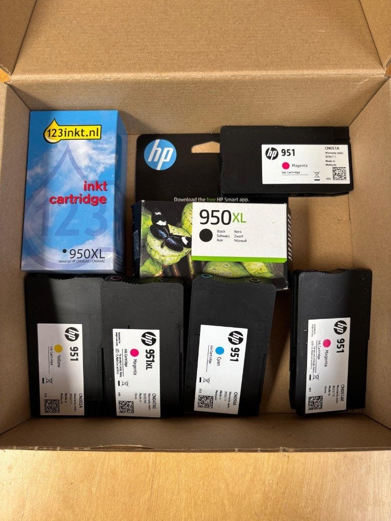 Inktjet cartridges voor HP950-951, Ophalen of Verzenden, Nieuw, Cartridge, HP