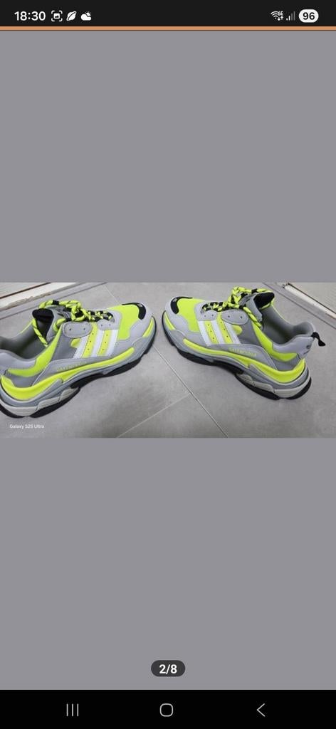 Balenciaga sneakers Maat 45, Ophalen of Verzenden, Zo goed als nieuw, Zwart