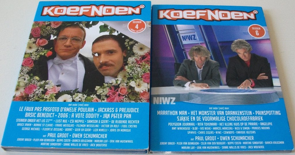 Dvd *** KOEFNOEN *** Seizoen 4 + 6, Cd's en Dvd's, Gebruikt, Alle leeftijden, Boxset, Ophalen of Verzenden