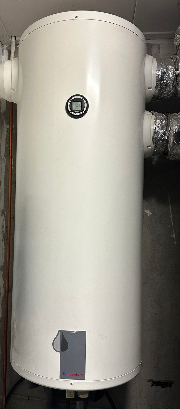 Inventum warmtepompboiler Evolution Optima, Ophalen, Gebruikt, Boiler, Minder dan 20 liter