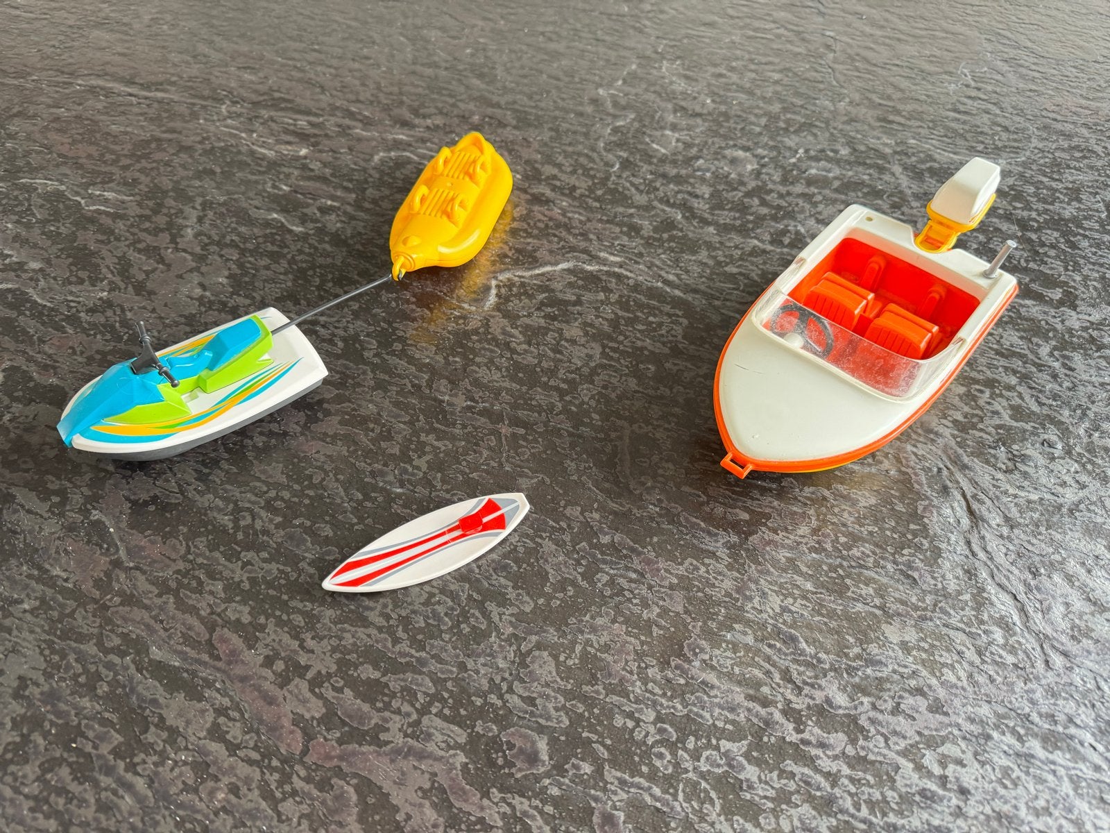 Playmobil boten set met waterscooter en surfplank, Ophalen, Gebruikt, Jongen of Meisje