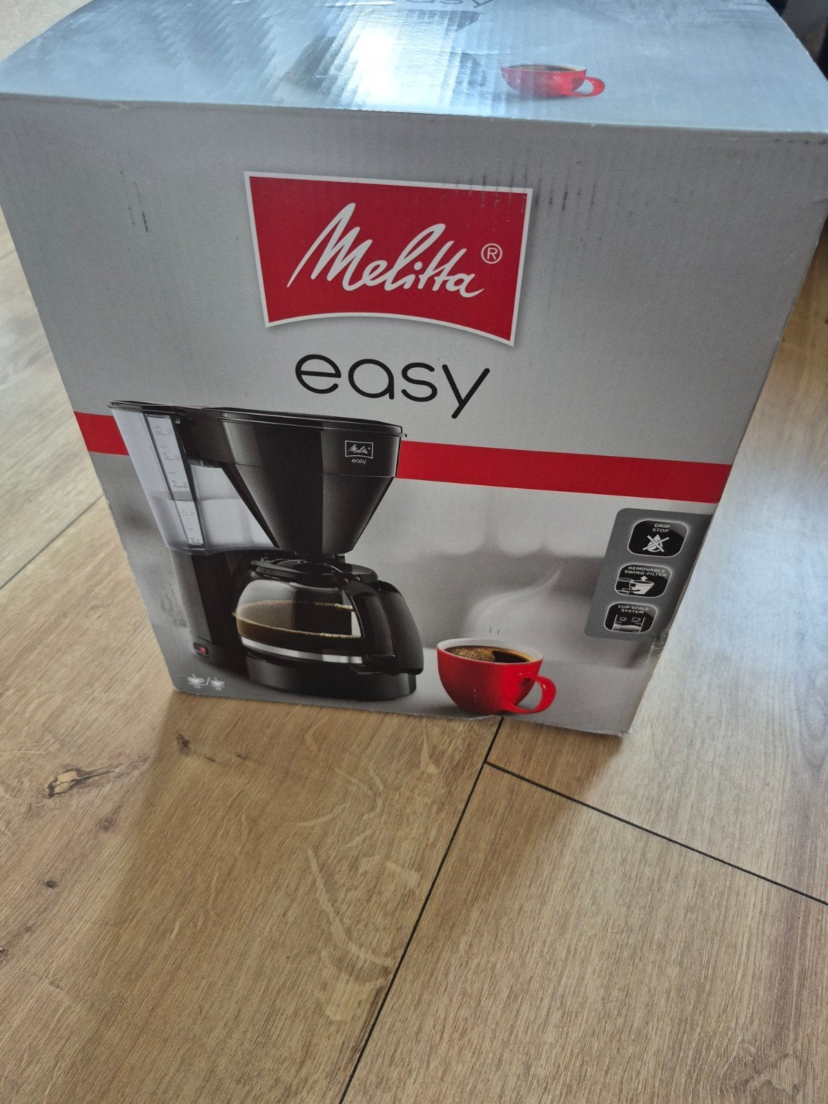 Melitta Easy Filter Koffiezetapparaat - geen pot, Gebruikt, Koffiemachine, Gemalen koffie, Ophalen of Verzenden